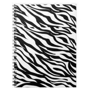 Zebra-Tierhaut-Druckmuster-15391 Notizblock