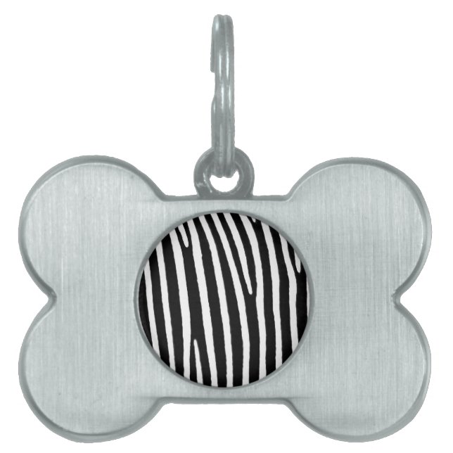 Zebra Tiermarke (Vorderseite)