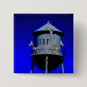 Zebra-Turm Button