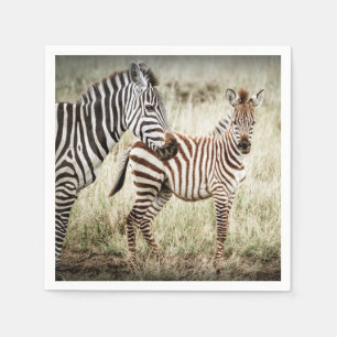 Zebra-u. Baby-Windeln Serviette