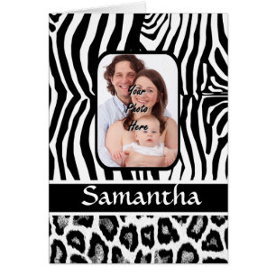 Zebra- und Zetah-Druck