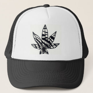 Zebra-Unkraut Truckerkappe
