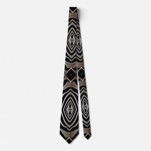 Zebra versteckt Design Mens Neck Tie Krawatte