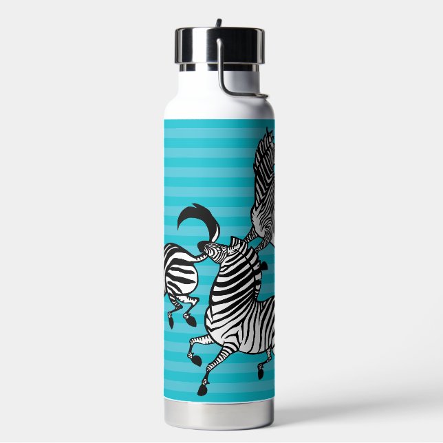 Zebra Wasserflasche Trinkflasche (Links)