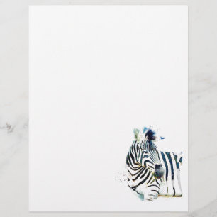 Zebra Watercolor