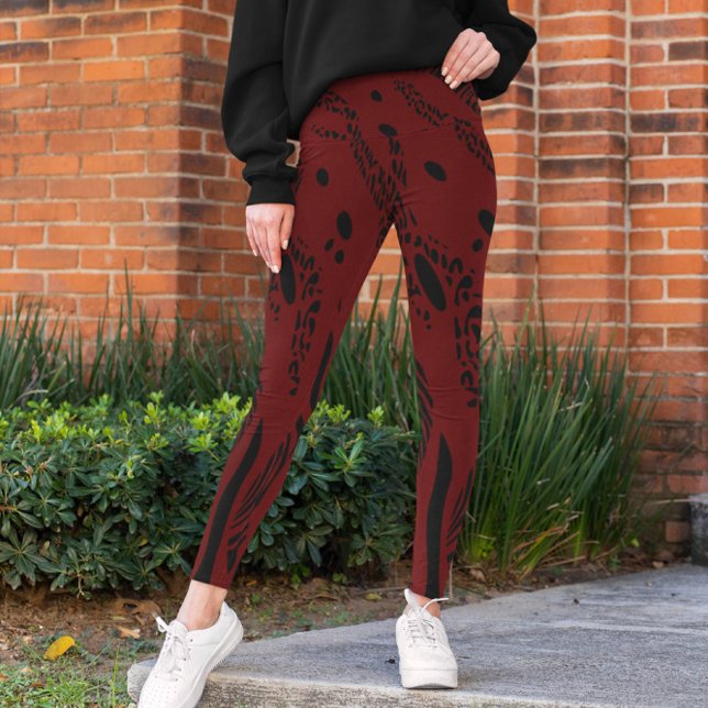 Zebra Wild Animal Muster Leggings (Von Creator hochgeladen)