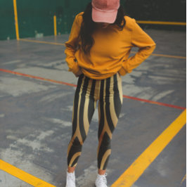 Zebra Wild Animal Muster Leggings