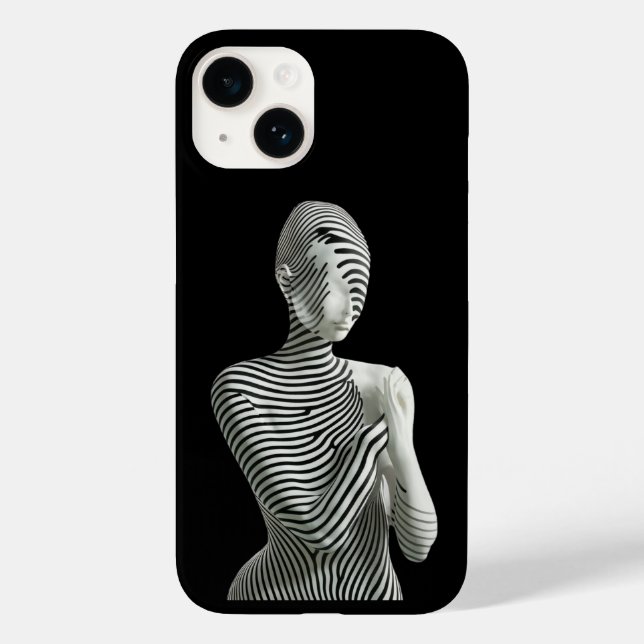 Zebra Woman Case-Mate iPhone 14 Hülle (Rückseite)