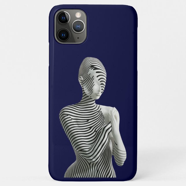 Zebra Woman Case-Mate iPhone Hülle (Rückseite)