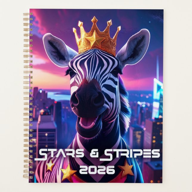 ZEBRA ZANZIBAR - Agenda - Planer (Vorderseite)