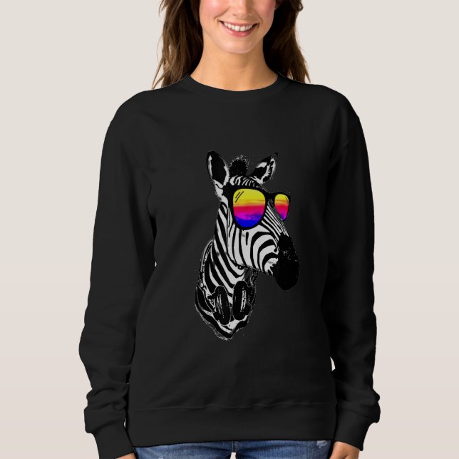 Zebra Zebra Kids Zebra Girl Zebra Zebra Sweatshirt (Vorderseite)
