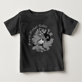 Zebra Zither Solo! Baby T-shirt