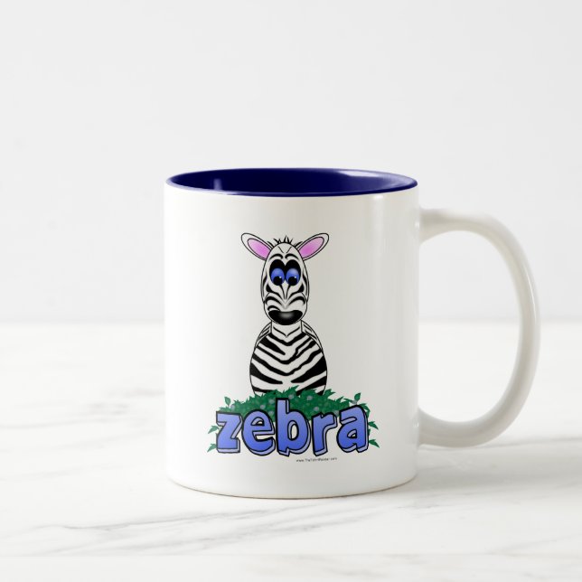 ZEBRA ZWEIFARBIGE TASSE (Rechts)