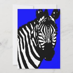 Zebraankündigungen/Einladungen Einladung