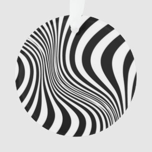 Zebrafell-Druck-Textur-Muster Ornament