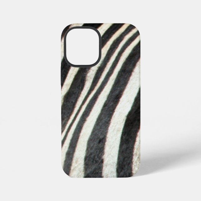 Zebrafell iPhone Hülle (Rückseite)