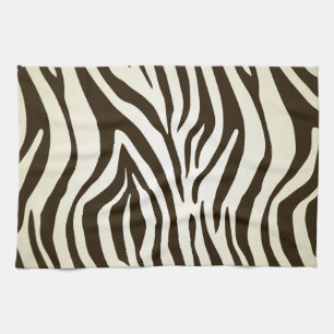 Zebrahautdruck stripes Muster Geschirrtuch