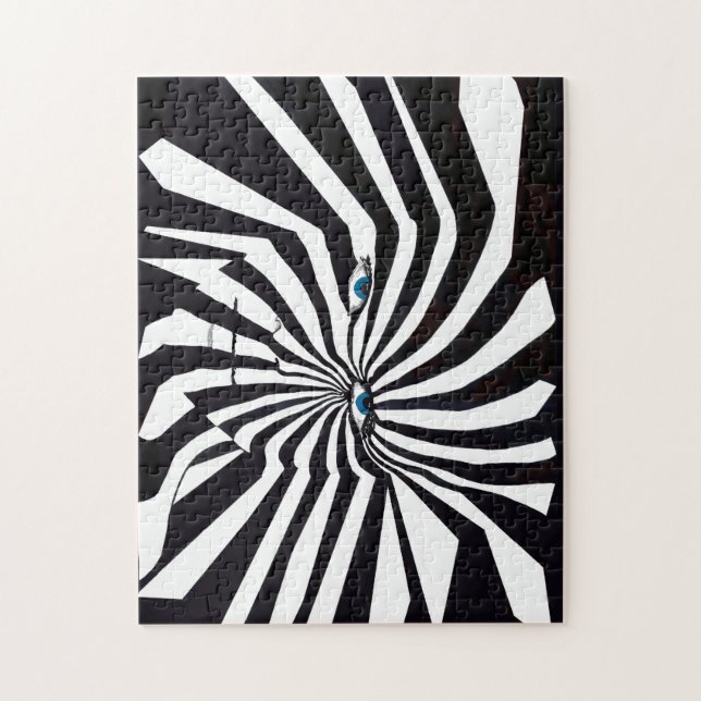 Zebraman Puzzlespiel (Vertikal)