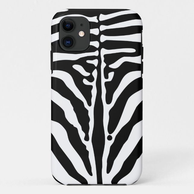 Zebramuster Case-Mate iPhone Hülle (Rückseite)