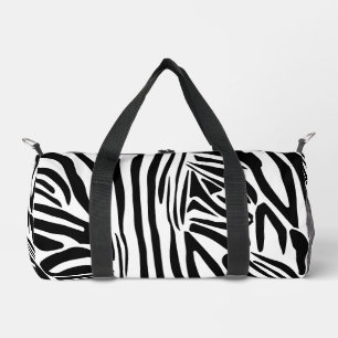 Zebramuster Duffle Bag