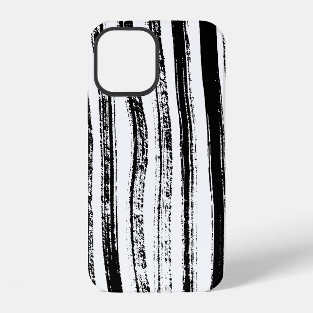 Zebramuster iPhone 12 Hülle (Rückseite)