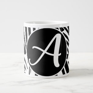 Zebramuster Jumbo-Tasse