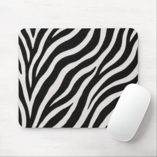 Zebramuster-Mauspad mit auffälligem Stil - Matte - Mousepad
