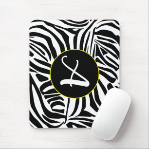 Zebramuster Mousepad