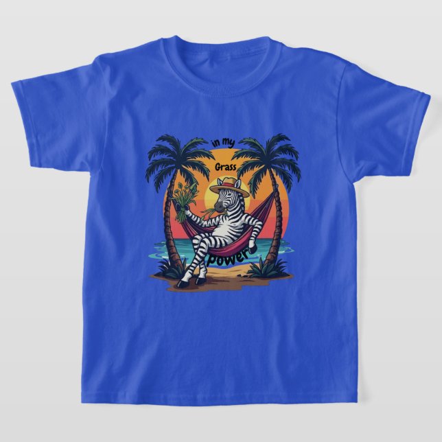 Zebramuster T-Shirt (Ablage )
