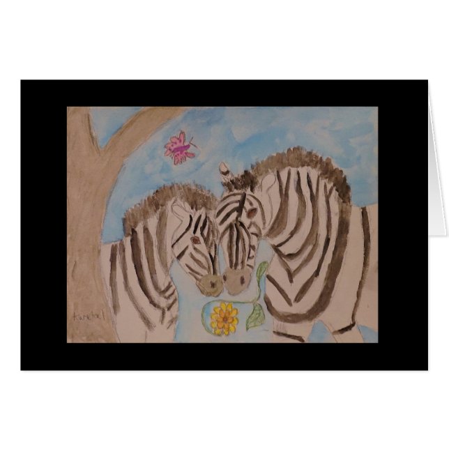 Zebras (Vorderseite (Horizontal))