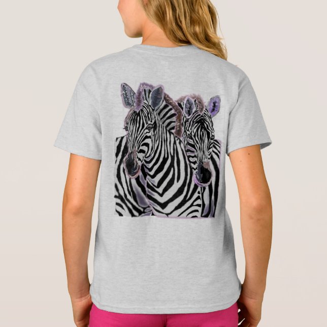 Zebras 17 T-Shirt (Rückseite)