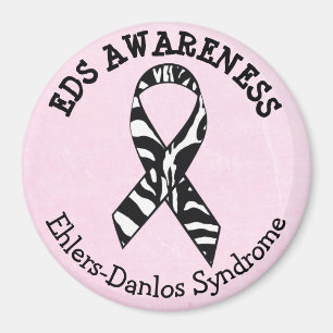 Zebras EDS Ehlers-Danlos-Syndrom Magnet