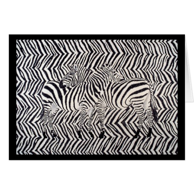 Zebras: Gelesen zwischen den Linien (Vorderseite (Horizontal))
