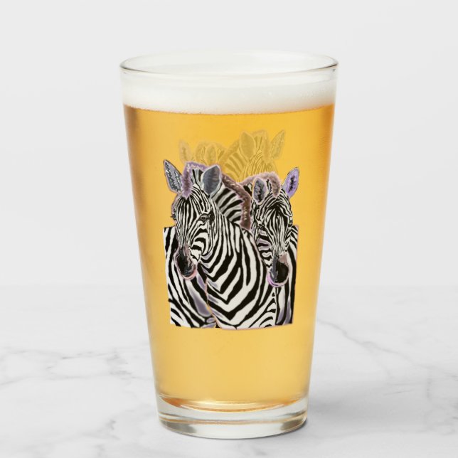 Zebras Glas (Rückseite (gefüllt))