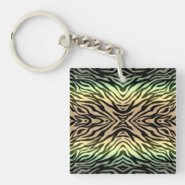 Zebras im Wald Schlüsselanhänger