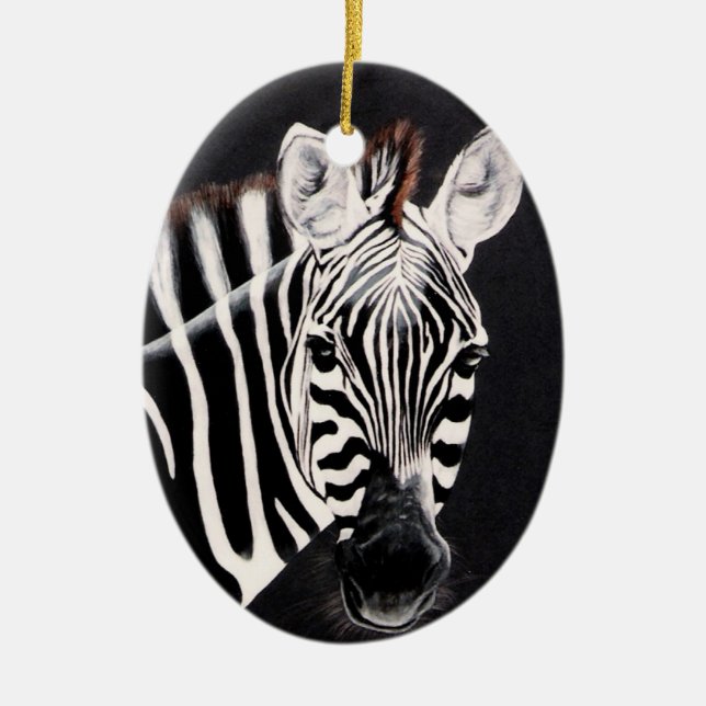 ZEBRAS KERAMIKORNAMENT (Vorne)