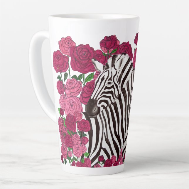 Zebras Milchtasse (Linke Ecke)