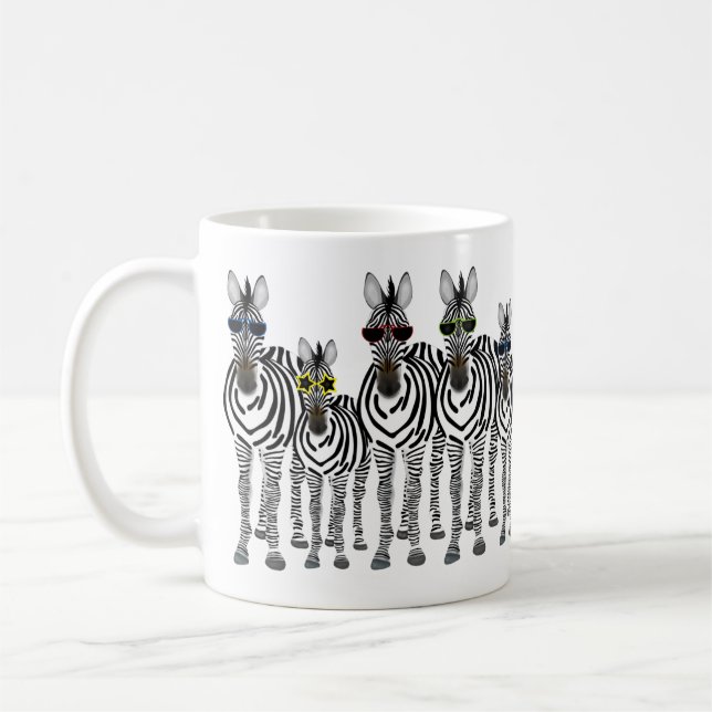 Zebras Mug (Gauche)