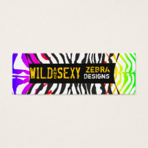 Zebras Muster Salon Makeup Artist gestreift