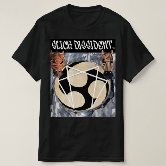 Zebras Pandero Mens T - Shirt (Design vorne)