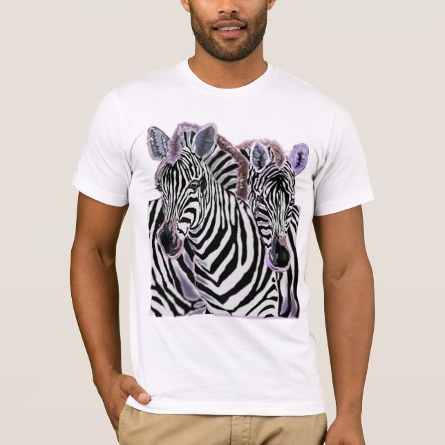 Zebras T-Shirt (Vorderseite)