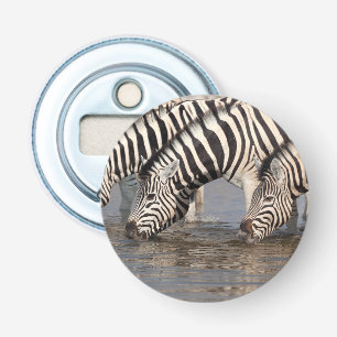 Zebras trinken flaschenöffner