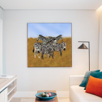 Zebras Weiden in der Natur | Sunny Serengeti