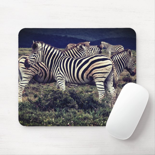 Zebrasdazze Mousepad (Mit Mouse)