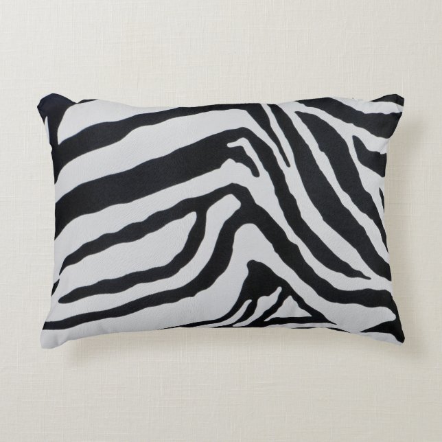 Zebrastreifen Dekokissen (Vorderseite)