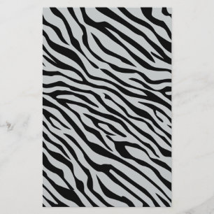 Zebrastreifen Klicken Sie, um die Farbe Grau anzup Briefpapier