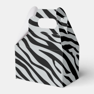 Zebrastreifen Klicken Sie, um die Farbe Grau anzup Geschenkschachtel
