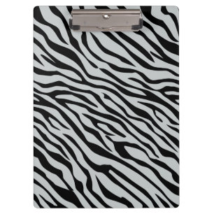 Zebrastreifen Klicken Sie, um die Farbe Grau anzup Klemmbrett
