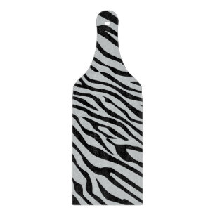 Zebrastreifen Klicken Sie, um die Farbe Grau anzup Schneidebrett