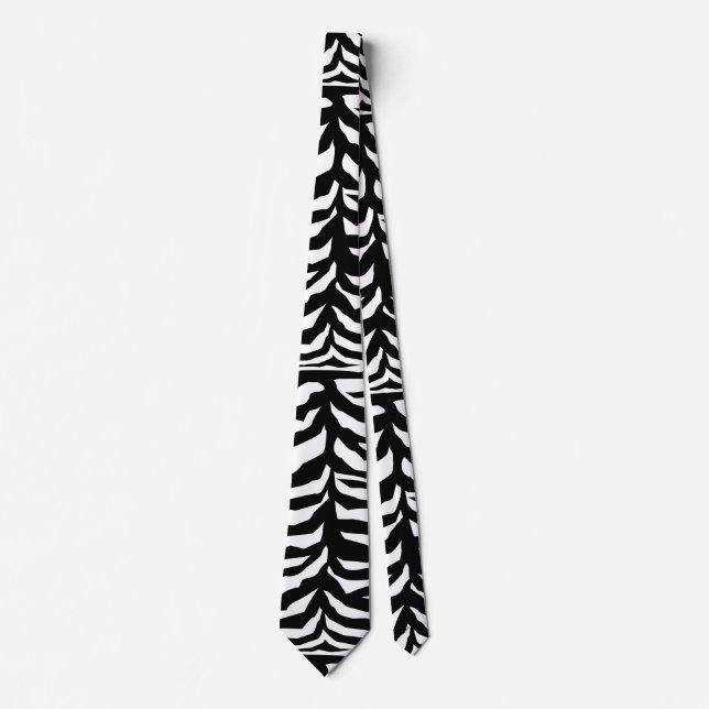 Zebrastreifen Krawatte (Vorderseite)